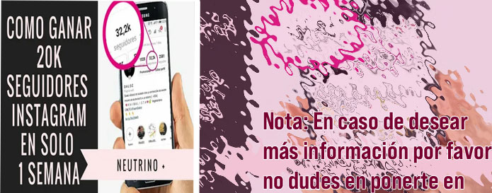 20000 seguidores en instagram